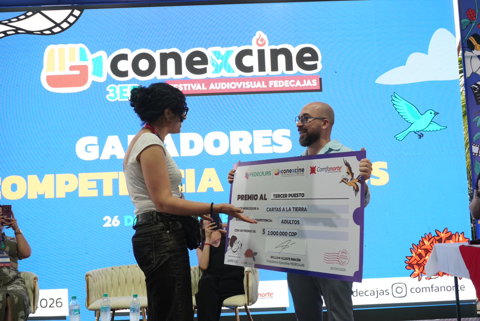 Tercer puesto de la Competencia Adultos de CONEXCINE 2026