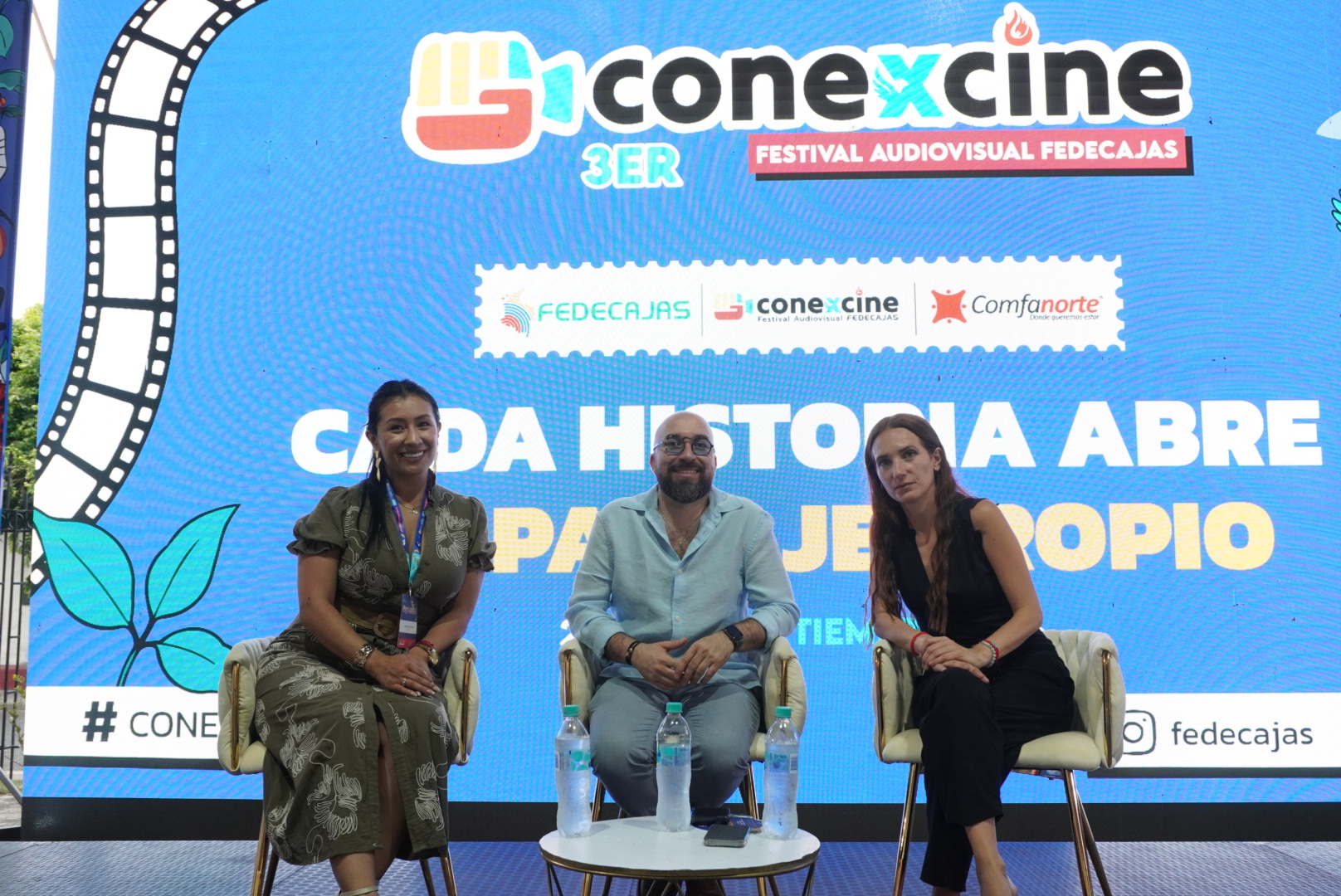 Jurados y representantes de UNIR durante CONEXCINE 2026